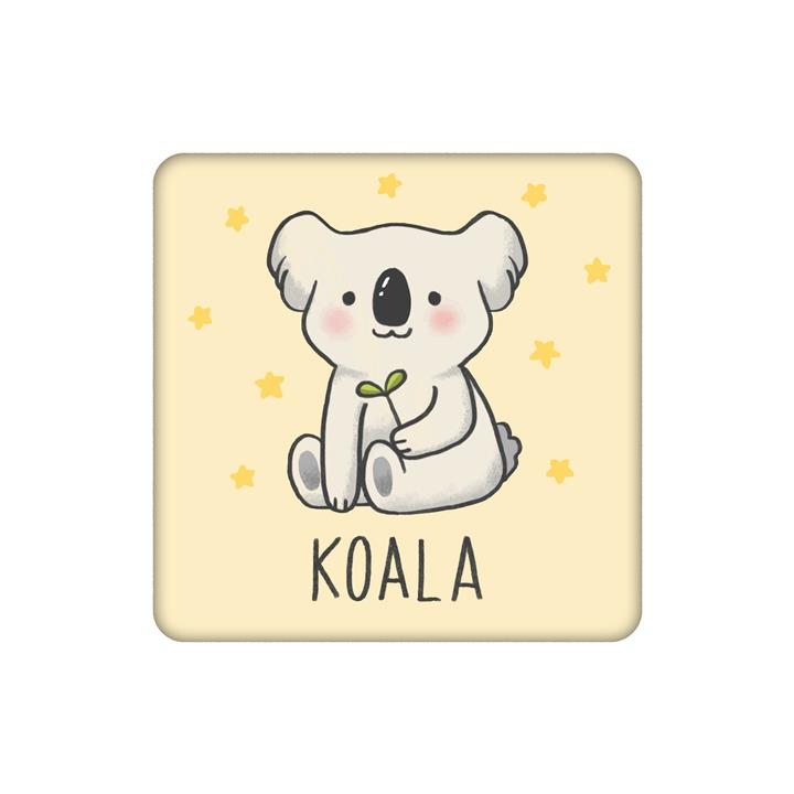 زیر لیوانی طرح کوآلا